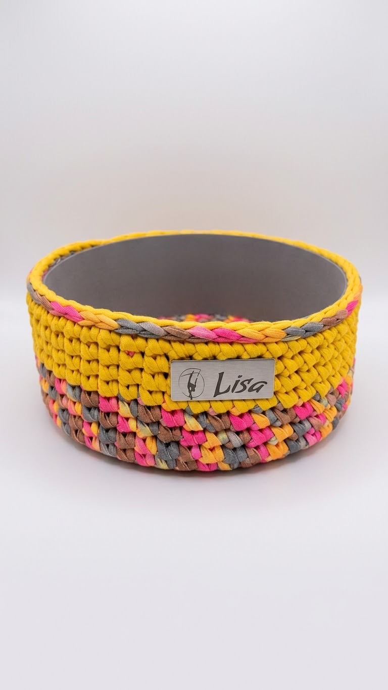 T-Shirt Yarn Storage Basket